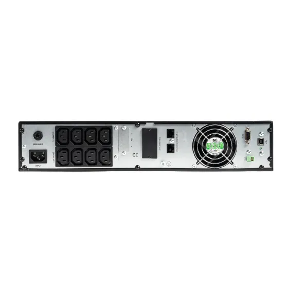Задняя панель SKAT-UPS 1500-RACK-ON-3x9-E